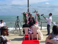 Al Molo di Marotta celebrato il primo matrimonio civile