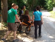 Gola del Furlo, raduno nazionale delle Joëlette: natura alla portata di tutti