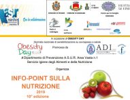 Obesity Day, Asur organizza Info-Point sulla nutrizione