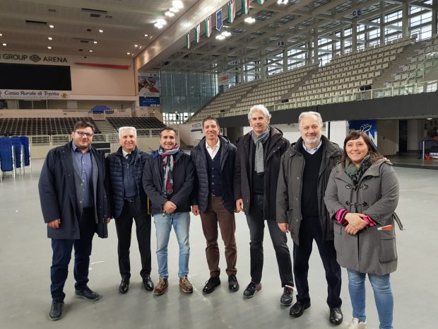 Nuovo Palas Fano, tour nei palazzetti italiani dei componenti del tavolo tecnico