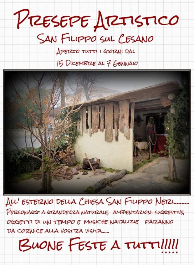 Mondavio, a San Filippo la magia del presepe: arte e passione