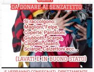 A San Filippo sul Cesano raccolta indumenti invernali da donare ai senzatetto
