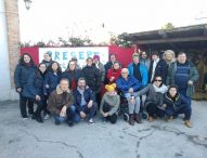 Al presepe artistico di San Filippo la graditissima visita del centro socio educativo L’Aquilone