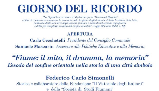 Fano celebra il Giorno del Ricordo