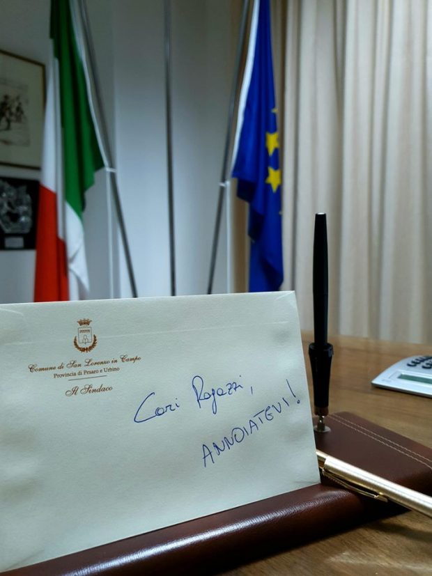 Coronavirus, il sindaco di San Lorenzo Dellonti scrive ai giovani: “Cari ragazzi, annoiatevi!”