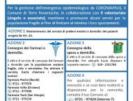 Emergenza Coronavirus, Terre Roveresce vicino ai più fragili