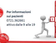 Marche Nord: attivata linea telefonica dedicata ai familiari dei ricoverati