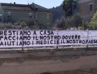 Emergenza Coronavirus, i tifosi del Fossombrone a sostegno dell’ospedale Marche Nord