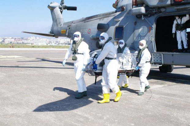 Coronavirus, in arrivo nelle Marche ospedale da campo della Marina Militare