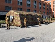 Coronavirus, a Jesi arrivato contingente Marina Militare: ospedale operativo da domani pomeriggio