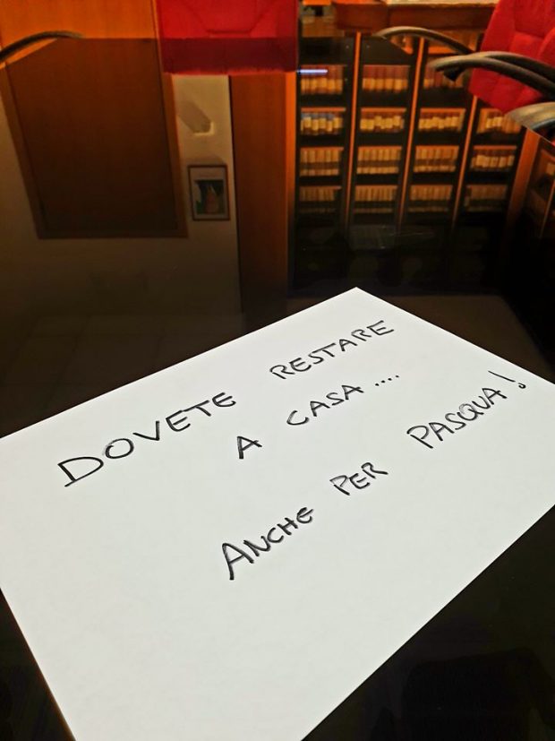 San Lorenzo in Campo, il sindaco Dellonti: “Troppa gente in giro, dobbiamo stare a casa. Anche a Pasqua!”