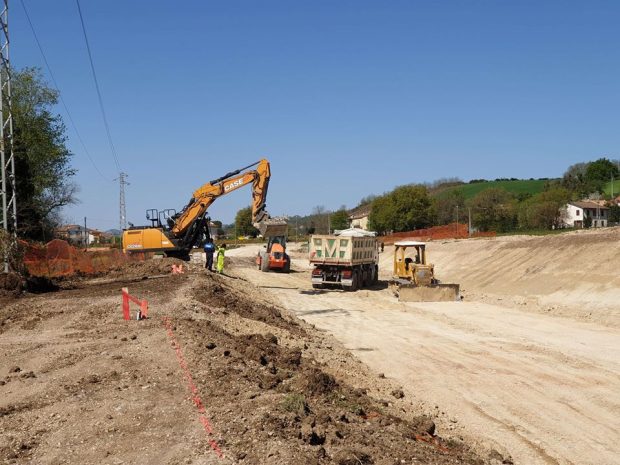 San Lorenzo in Campo, ripartiti i lavori per completamento variante. Dellonti fa il punto sulle tante opere pubbliche