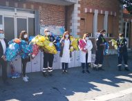 Centinaia di uova di cioccolato per lo staff sanitario del Santa Croce