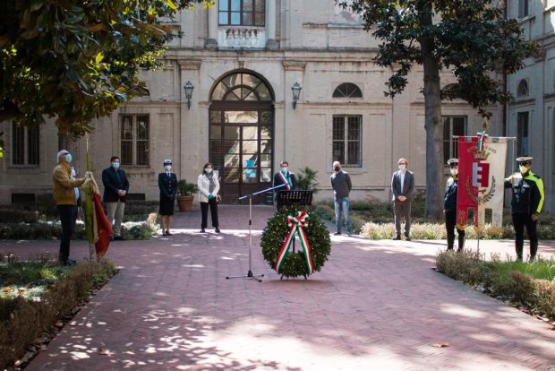 Fano, la cerimonia per la Festa della Liberazione