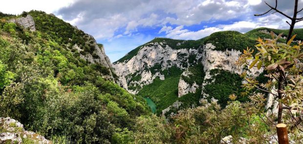 Gola del Furlo, nati due pulli dalla coppia di aquile reali che vive nella Riserva Naturale