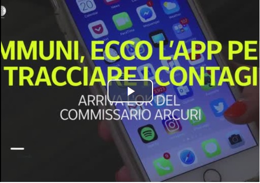 Immuni, l’app italiana per tracciare i contagi