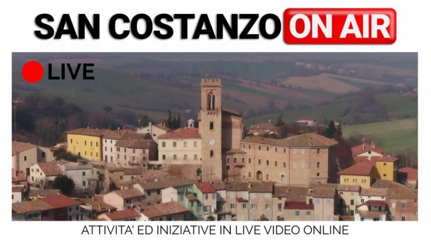 Coronavirus, nasce San Costanzo On Air per l’intrattenimento dei cittadini