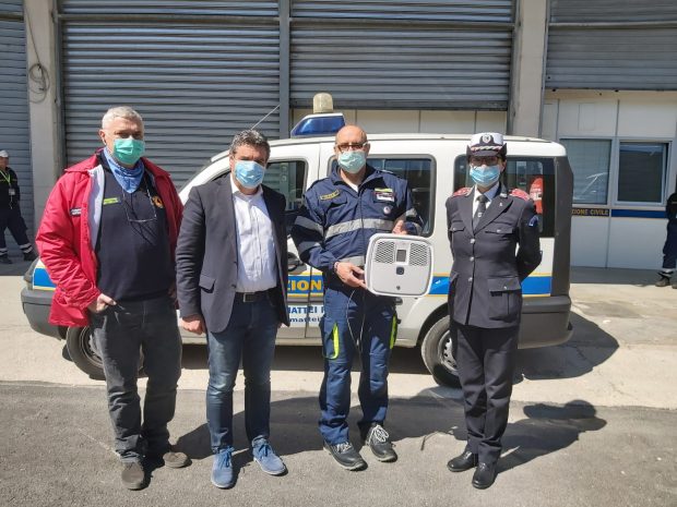 Comune di Fano acquista due sanificatori per mezzi polizia locale, protezione civile e Croce rossa