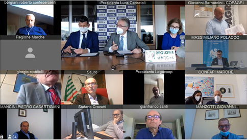 Coronavirus, Marche: firmato da parti sociali protocollo ‘Lavoro-Sicurezza’