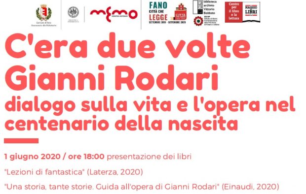 ‘C’era due volte Gianni Rodari’, evento online curato dalla MeMo di Fano