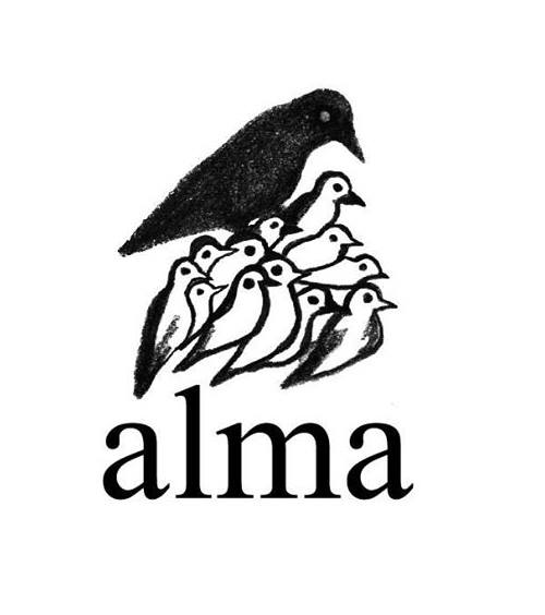Il logo ufficiale di Alma è un dono del grande artista marchigiano Enzo Cucchi