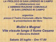 A San Lorenzo in Campo presentazione del libro Mulini e Mugnai