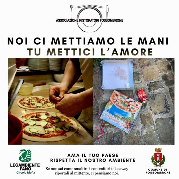 Associazione Ristoratori Fossombrone e Legambiente Fano uniti per un progetto ecologico