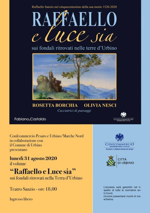 A Urbino presentazione del volume “Raffaello e Luce sia”