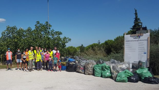 A Mondavio gli EcoVolontari puliscono il territorio