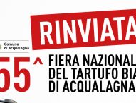 Acqualagna, rinviata al 2021 la Fiera Nazionale del Tartufo Bianco