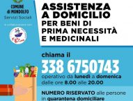 Covid-19: a Mondolfo l’Amministrazione riattiva servizio assistenza a domicilio