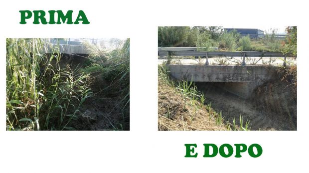 Fano, messo in sicurezza un tratto del fosso Rio di Marsigliano