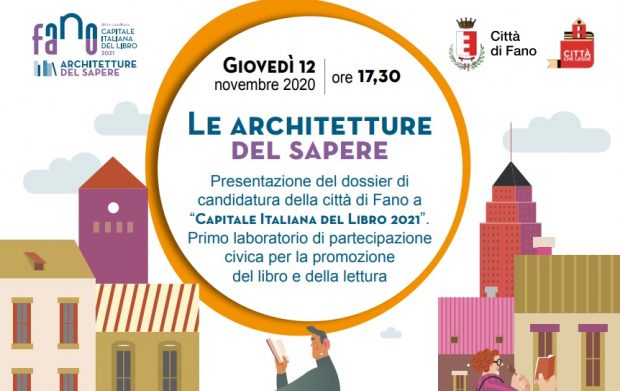 Fano candidata a “Capitale Italiana del Libro 2021”, al via primo laboratorio di promozione lettura