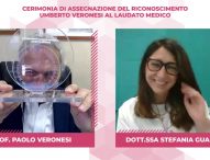 Alla dottoressa Stefania Guarino il Riconoscimento Umberto Veronesi al Laudato Medico