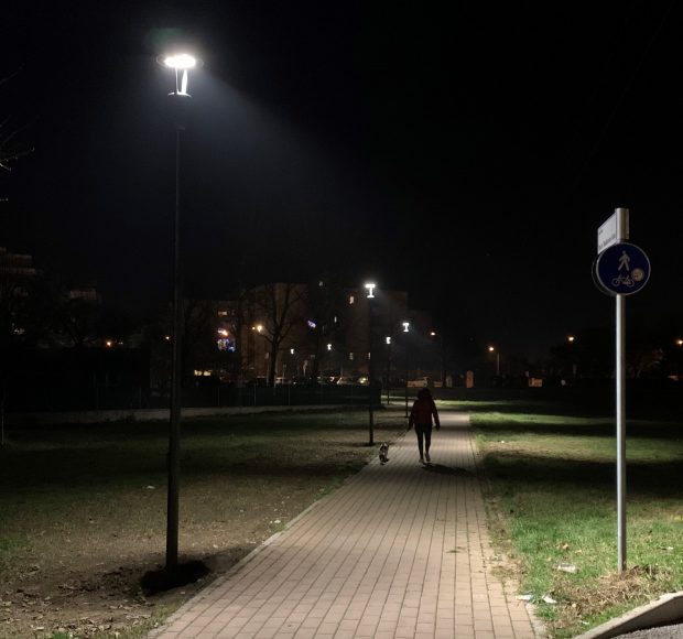 San Lazzaro, Comune di Fano installa altri punti luce a led
