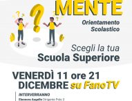 Scelta della scuola superiore, in arrivo uno speciale tv per le famiglie di Fano