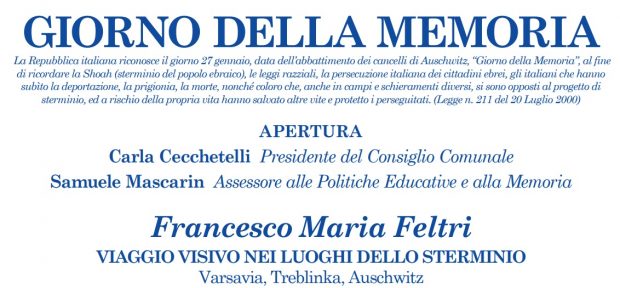Fano, convocato per domani il Consiglio comunale sulla Giornata della Memoria