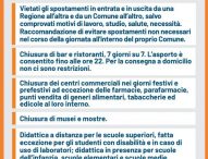 Marche da domenica in zona Arancione