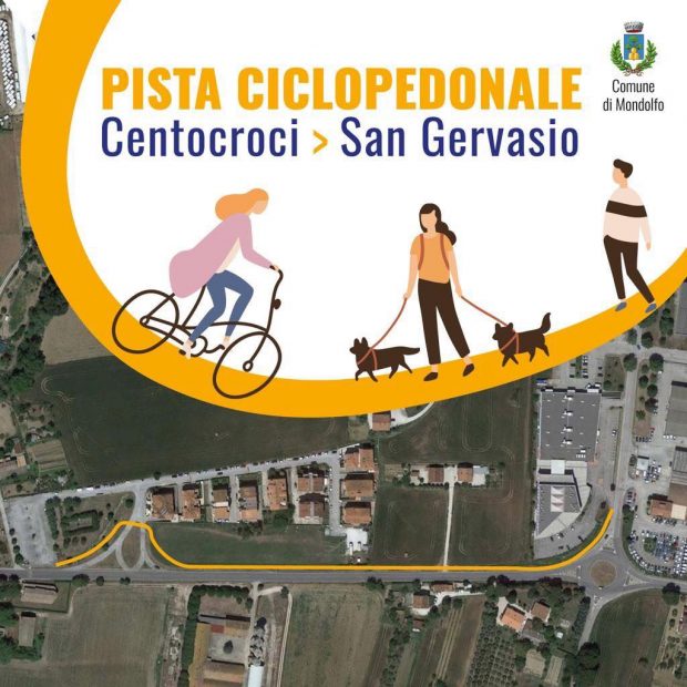Mondolfo, approvato progetto pista ciclopedonale da Centocroci a San Gervasio