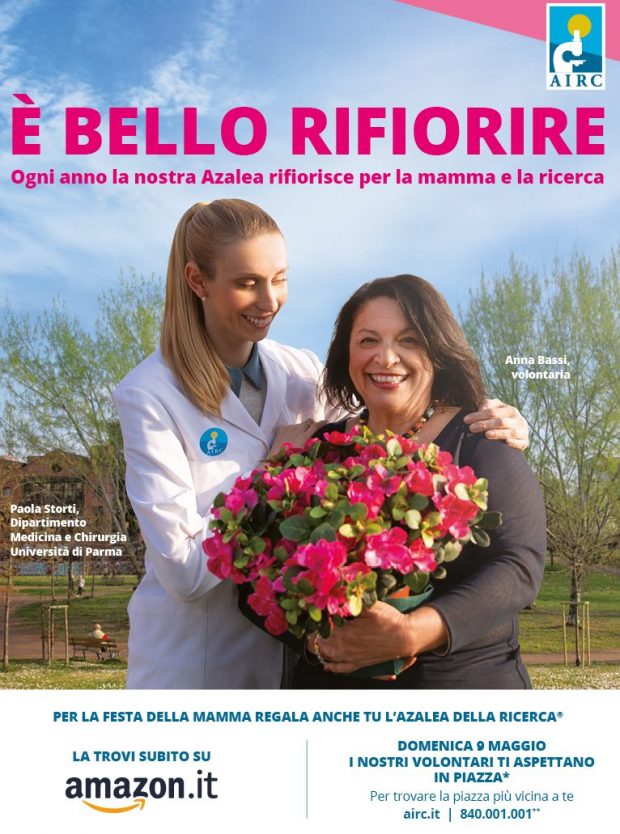 Anche a Fano l’azalea dell’Airc fiorisce a sostegno della ricerca sui tumori