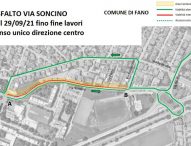 Fano, lavori in Via Soncino: modifiche alla viabilità