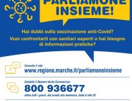 Covid-19, Regione Marche e Asur insieme nei capoluoghi di provincia con la campagna ‘Parliamone insieme’