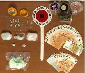 Spaccio nel Pesarese, arrestato un 35enne