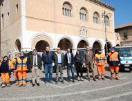 Fano, Gorent consegna ad ASET 4 mezzi elettrici per la raccolta rifiuti