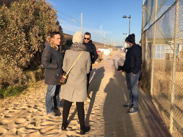 Fano: partiti i lavori nel corridoio ciclabile all’Arzilla