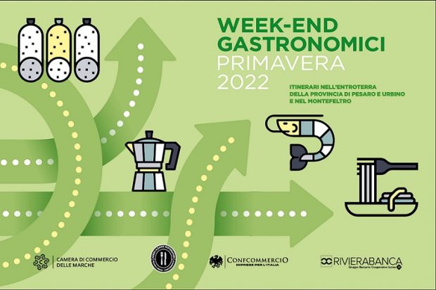 Al via sabato i Weekend Gastronomici di primavera organizzati da Confcommercio Marche Nord