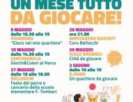 Fano, presentato ‘Maggio, un mese tutto da giocare’ per i bambini e i quartieri