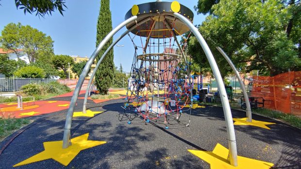 Fano: Sant’Orso, il parco inclusivo di via Petri sarà pronto a inizio luglio