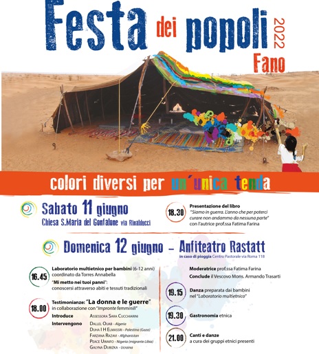 Fano, torna la Festa dei popoli al Rastatt