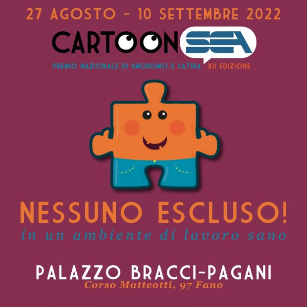 Torna a Fano senza esclusione di colpi il premio di umorismo e satira Cartoon Sea 2022